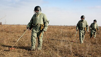 Очистка местности от ВОП